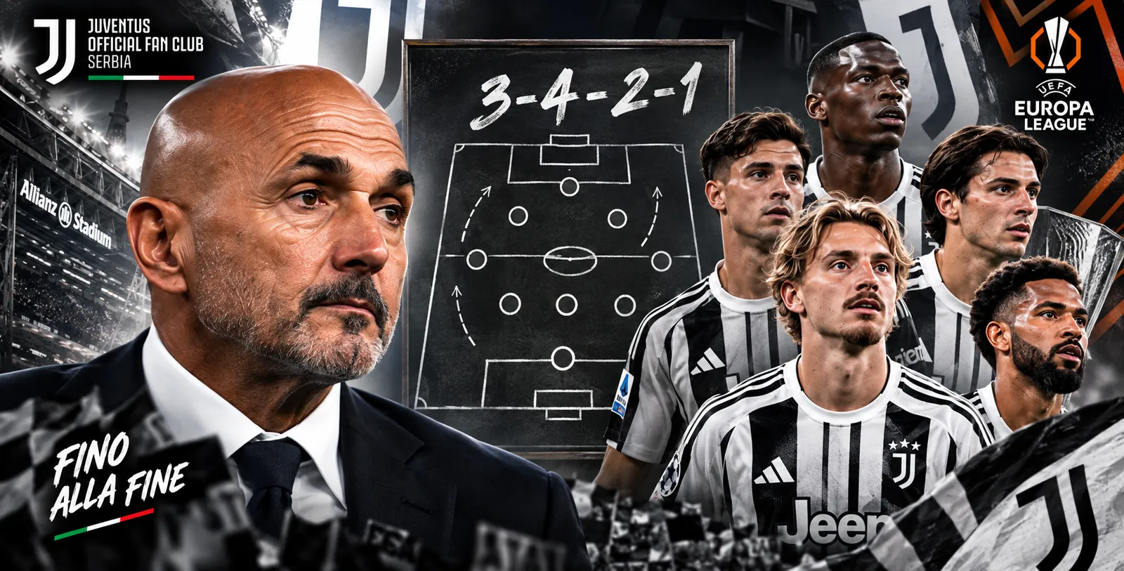 SPALETI MENJA JUVENTUS: Nova formacija protiv NEC-a?